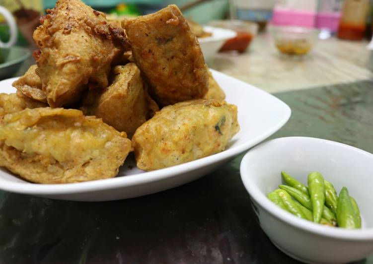 Resep Tahu Ayam Udang Crispy Anti Gagal