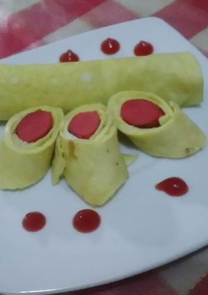Foto resep Sosis gulung telur