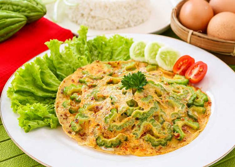 Resep Dadar Pare BonCabe, Bikin Ngiler