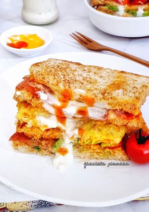 Foto resep Korean Street Toast