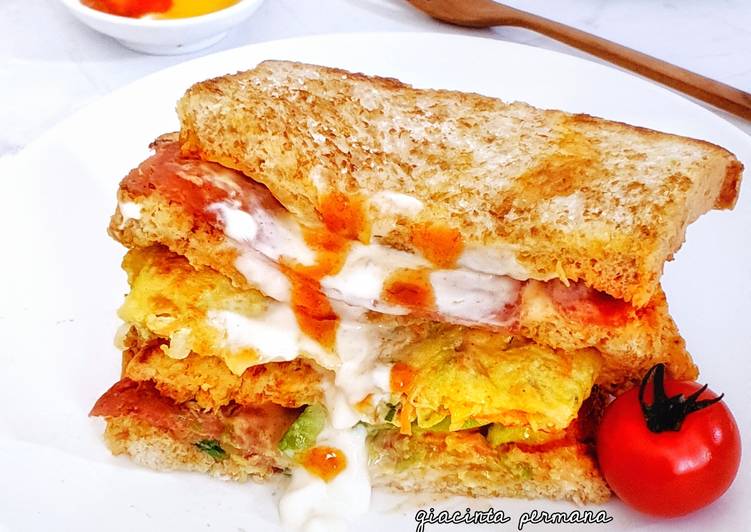 Resep Korean Street Toast yang Enak