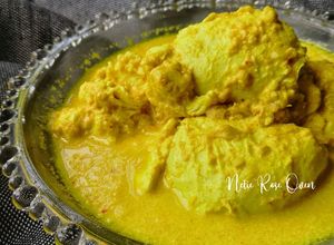Gambar Gulai Kuning Telor Itik Serati @ Moscovy Duck