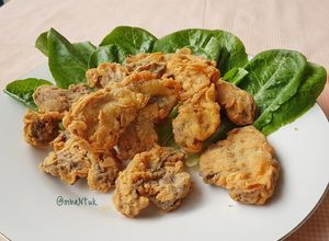 Foto resep Jamur Portobello Goreng ala Waldy's (3 bahan saja)