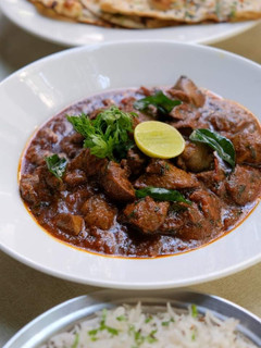 A picture of Mutton liver masala.