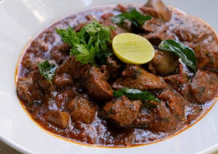 Mutton liver masala