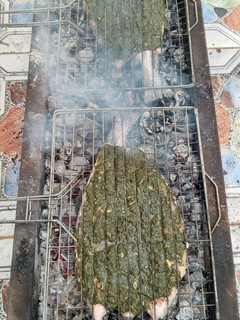 عکسی از دستور ماهی کبابی یاسمن پز