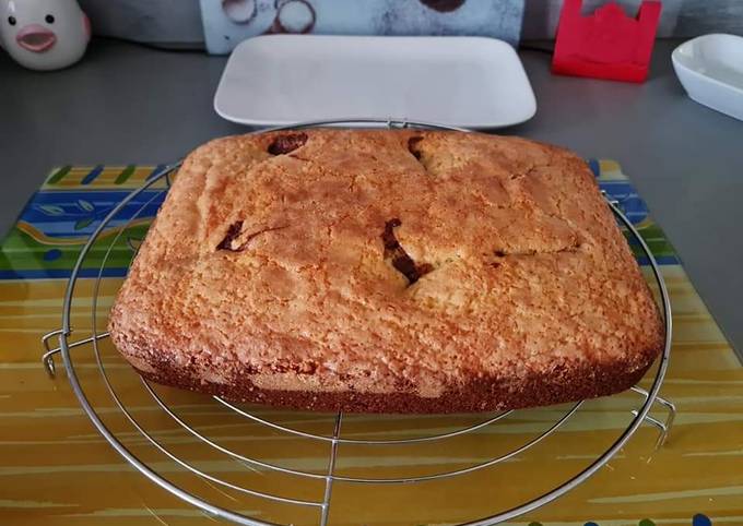 Gâteau yaourt insert pâte à tartiner 😋