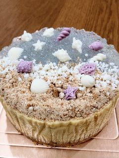 海洋風芒果慕斯蛋糕 的食譜成品照片