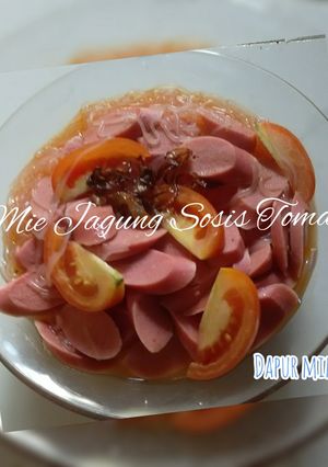 Foto resep Mie Jagung Sosis Tomat