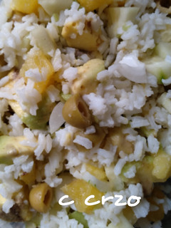 Una foto de Ensalada de arroz