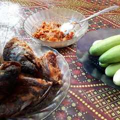 A picture of Ikan mas sambel goreng seuhahhh.