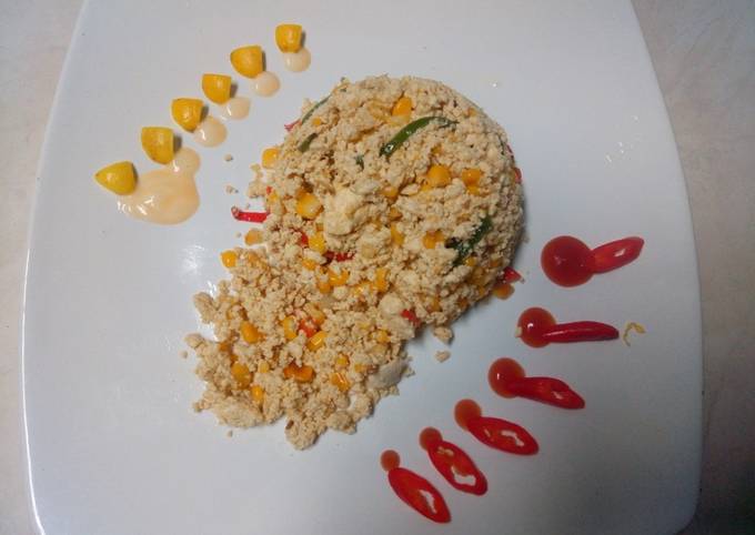 Cara Gampang Membuat Tumis Tahu bubuk jagung yang Bikin Ngiler