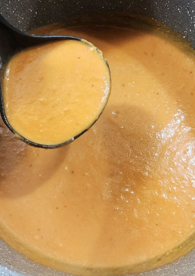 Una foto de 🍝 Salsa aurora para pastas rellenas 🍝 y yo que pensé que era una salsa rosa 🤭
