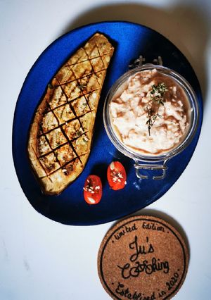 Une photo de Rillette de Thon Aubergines Grillées