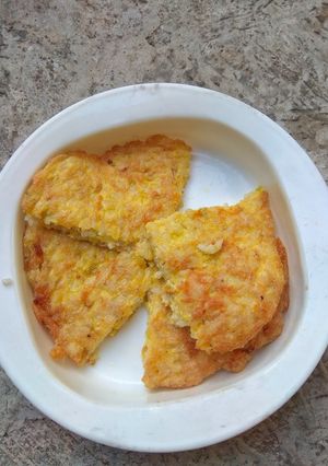 Foto resep [MPASI 12M+] Omelet Rice