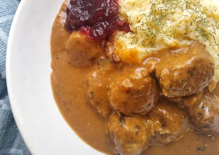 Easiest Way to Make Ultimate My Healthier Swedish Style Meatballs