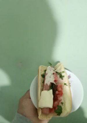 Una foto de Choripan a la mexicana