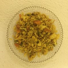 A picture of Vegetable masala rice.