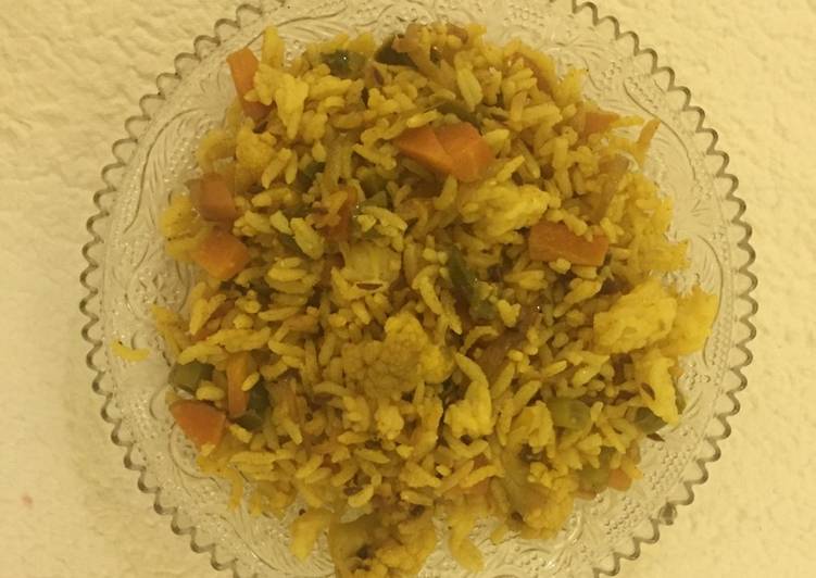 Easiest Way to Make Any-night-of-the-week Vegetable masala rice