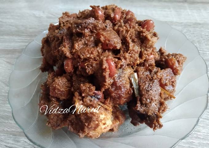 Rendang Ayam Kacang Merah