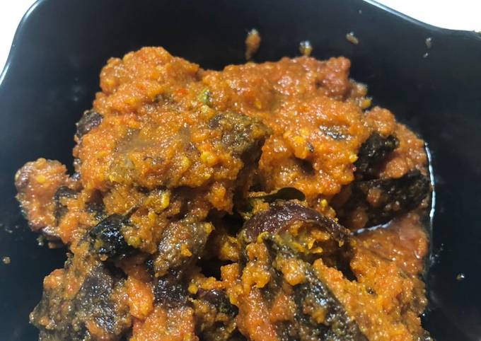 Cara bikin Ati ampela balado Cara bikin Ati ampela balado
