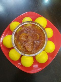 नींबू का खट्टा मीठा अचार (Nimbu ka khatta meetha achaar recipe in Hindi) रेसिपी मुख्य फोटो