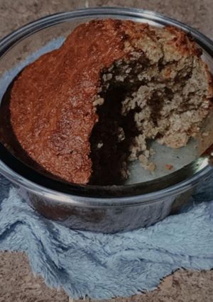 Una foto de Torta de Banano y Avena