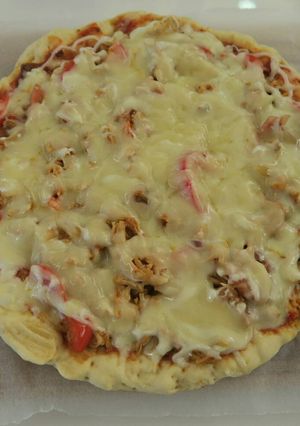 Foto resep Pizza teflon ala-ala ayam balado