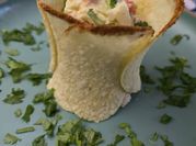 A picture of boiled egg salad