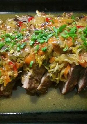 Una foto de Vacío relleno al horno