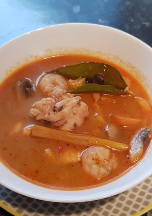A picture of Tom Yum Soup.