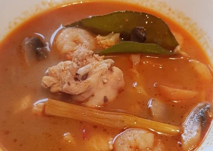 Simple Way to Make Super Quick Homemade Tom Yum Soup