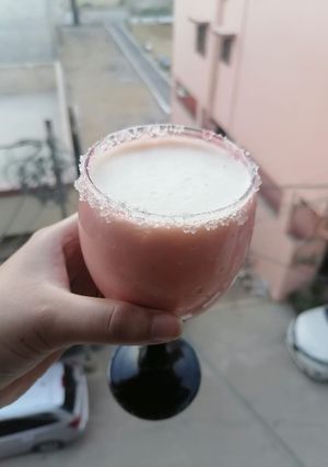 A picture of Banana chikko shake.