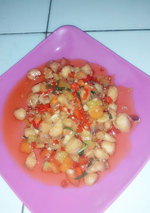 Foto resep Ayam cabe iris