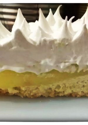 Una foto de Lemon pie sin TACC