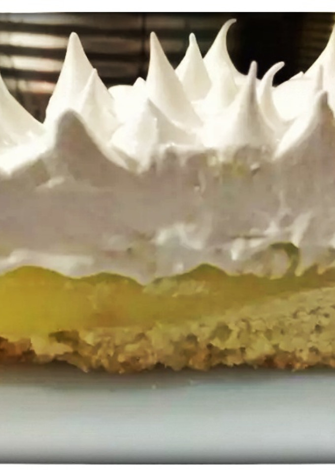 Una foto de Lemon pie sin TACC