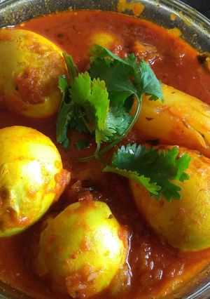 ঝাল ঝাল ডিমের কারি (jhaa jhaal dimer curry recipe in Bengali) রেসিপির প্রধান ছবি