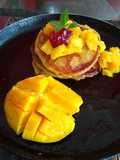 Mango pancakes