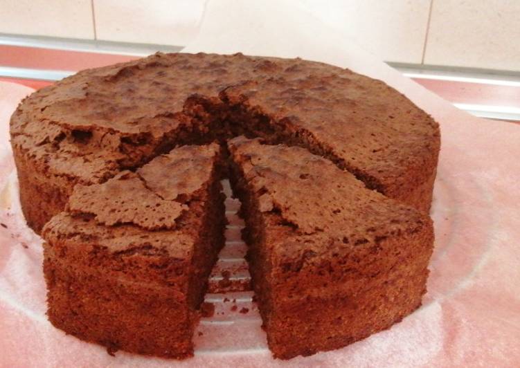 Bizcocho de ColaCao esponjoso