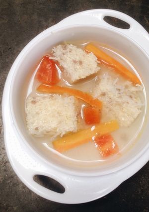 Foto resep Sop bihun bakso (Mpasi 1+)