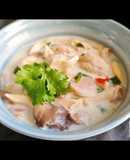 ต้มข่าไก่ (เมนูอาหารเด็ก)
