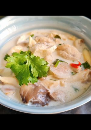 รูปของ ต้มข่าไก่ (เมนูอาหารเด็ก)
