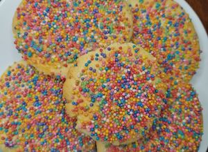 Una foto de Galletas con grageas