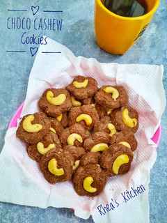Foto resep Choco Cashew Cookies