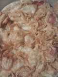 Tortilla de harina con papa y chorizo