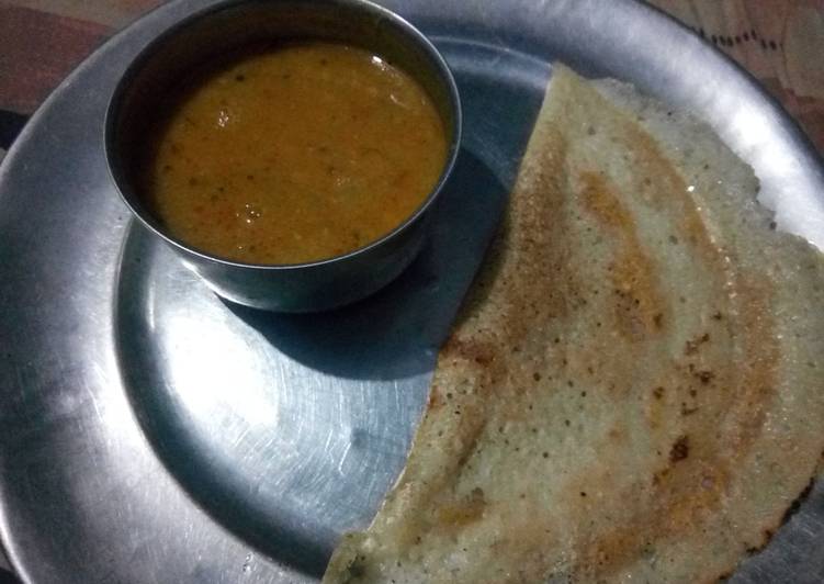 How to Make Super Quick Homemade Sambar dosa