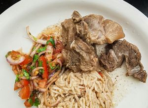 Gambar Nasi Daging Utara Pressure Cooker