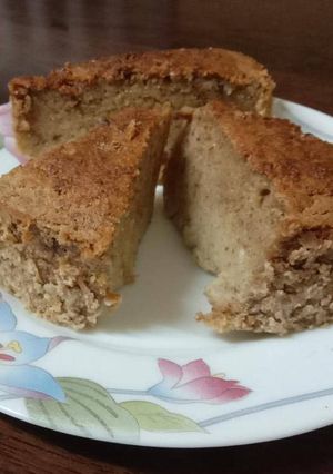 Gambar Kuih bingka biskut oat rangup