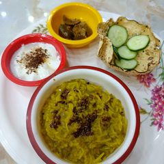 A picture of Moong Dal Khichdi.