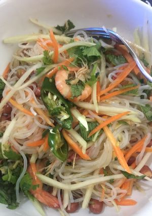 Foto resep Papaya salad